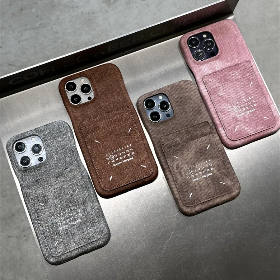 大好評 シンプル iPhone14 ケース カード収納 多機種対応 デニム生地 スマホケース